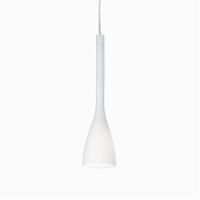 Lampa wisząca Flut SP1  Ideal Lux 035697  klosz z dmuchanego matowego szkła w kolorze białym
