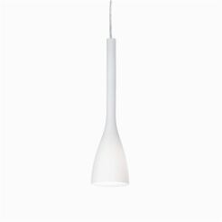 Lampa wisząca Flut SP1  Ideal Lux 035697  klosz z dmuchanego matowego szkła w kolorze białym