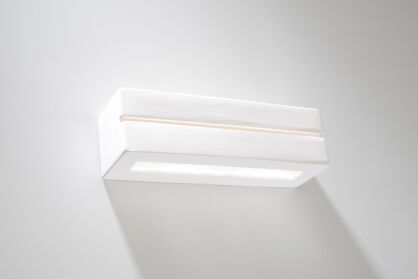 Kinkiet ceramiczny Korytko prostokąt VEGA LINE SOLLUX SL.231 Nowoczesny