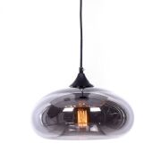 NOWOCZESNA LAMPA WISZĄCA SKANDYNAWSKA SZARA BROSSO D30 LDP 6810-1 (GR)