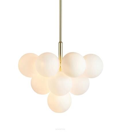 Lampa wisząca MERLOT 107903 Makslojd Zachwycająca forma metalowa oprawa szklane klosze