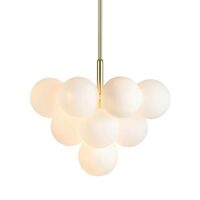 Lampa wisząca MERLOT 107903 Makslojd Zachwycająca forma metalowa oprawa szklane klosze