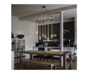 Lampa wisząca Canapa SP6 134826 KLASYCZNY IP20 E14 metal Ideal Lux OPRAWA W STYLU KLASYCZNYM - 2