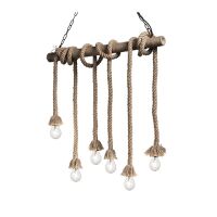 Lampa wisząca Canapa SP6 134826 KLASYCZNY IP20 E14 metal Ideal Lux OPRAWA W STYLU KLASYCZNYM