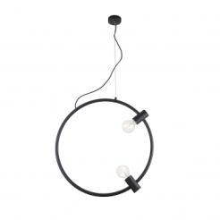 Lampa wisząca ORSOLA AZ3353 designerska, nowoczesna okręg 2 źródła swiatła 