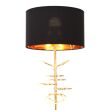 Lampa stołowa  MILARI LDT 5530 (BK-GD) Lumina Deco czarno-złota - 2