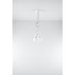 LAMPA WISZĄCA DIEGO 3 BIAŁA SOLLUX  NOWOCZESNY stal  SL.0570 metalowa lampa SOLLUX LIGHTING  - 4