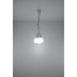 LAMPA WISZĄCA DIEGO 3 BIAŁA SOLLUX  NOWOCZESNY stal  SL.0570 metalowa lampa SOLLUX LIGHTING  - 6