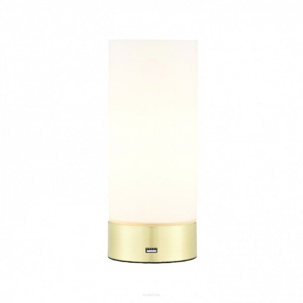 Lampa stołowa DARA biało-złota ENDON LIGHTING 69520  