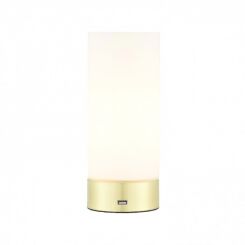 Lampa stołowa DARA biało-złota ENDON LIGHTING 69520  