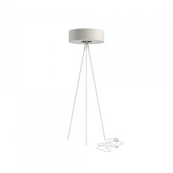 Lampa podłogowa Cadilac III 3xE27 biała 154cm 7990