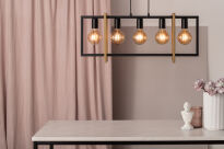 Lampa wisząca EDEN 32236 SIGMA czarno/złota x E27 - 2