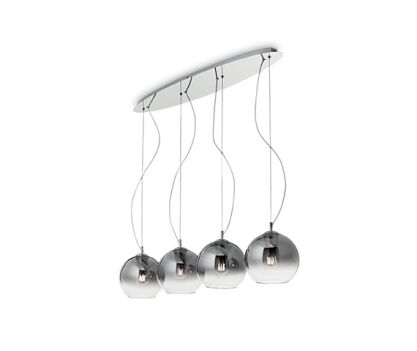 Lampa wisząca Discovery Fade SP4 149561  NOWOCZESNY IP20  METAL Ideal Lux LAMPA WEWNĘTRZNA OPRAWA W NOWOCZESNYM STYLU
