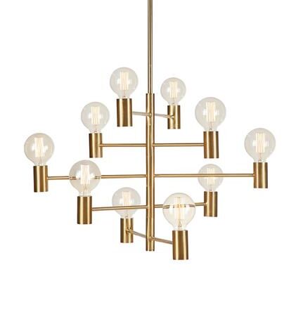 Lampa wisząca PARIS PENDANT 10L DARK BRASS MARKSLOJD 108117