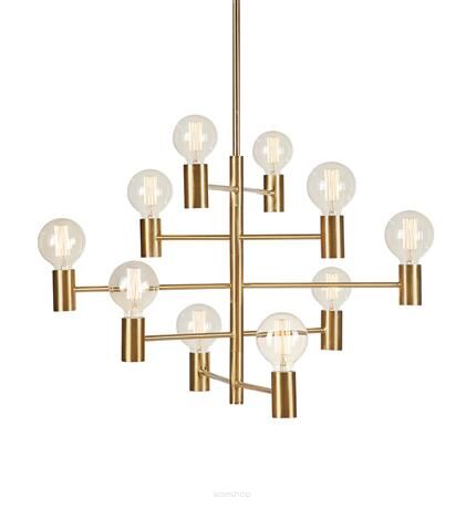 Lampa wisząca PARIS PENDANT 10L DARK BRASS MARKSLOJD 108117