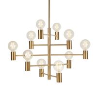 Lampa wisząca PARIS PENDANT 10L DARK BRASS MARKSLOJD 108117