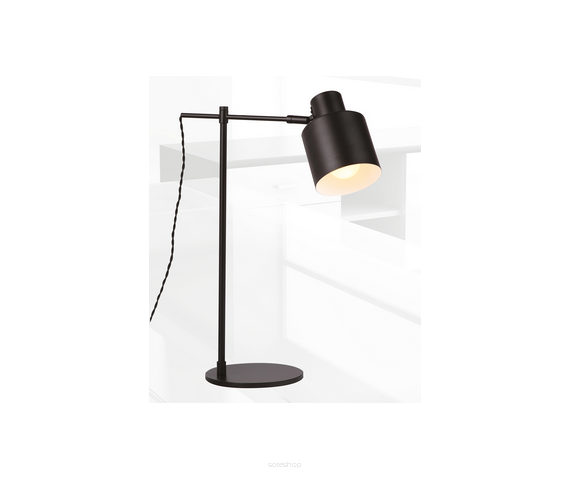 Lampa biurkowa Black T0025 Maxlight  skandynawski styl czarna minimalistyczna