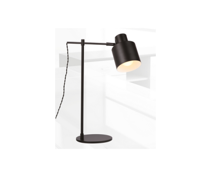 Lampa biurkowa Black T0025 Maxlight  skandynawski styl czarna minimalistyczna