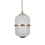 Lampa wisząca Alani PND-34375-3-BK Italux - 2