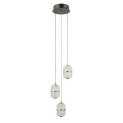 Lampa wisząca Alani PND-34375-3-BK Italux