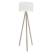 Lampa podłogowa AZ3009 biały klosz miedziane nóżki finn Azzardo