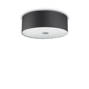 Plafon Woody PL5 122212 NOWOCZESNY IP20 E27 METAL  Ideal Lux OKRĄGŁA OPRAWA 