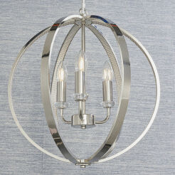 Lampa wisząca RITZ nikiel ENDON LIGHTING 81507   