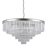 Lampa wisząca VERDES PND-44372-14-CHMP-GLD Italux Imponująca szampańska złota - 2
