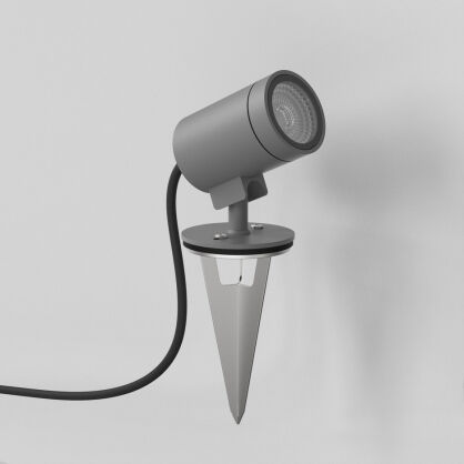 Reflektor gruntowy BAYVILLE SPIKE SPOT 12V jasnoszary z fakturą ASTRO 1401010