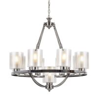 LAMPA WISZĄCA LOFT CHROMOWANA SANTINI W9 LDP 1220-9 (CHR)