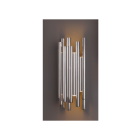 Kinkiet Organic W0186 Maxlight  wykończenie w kolorze chromu 