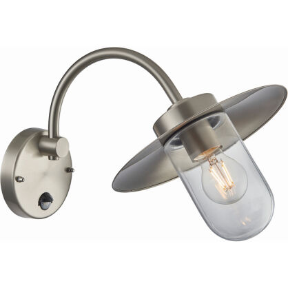 Kinkiet zewnętrzny LINCOLN  stal szczotkowana ENDON LIGHTING 76834