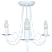 Lampa sufitowa plafon Perła 3 biała LP-020/3P white light Prestige 