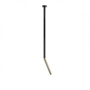 Lampa sufitowa STICK BLACK/GOLD L złoto czarna tuba ALDEX 1067PL_G1_L  