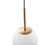 Lampa wisząca FREDICA LDP 6030-150 (GD) Lumina Deco Klasyczna kula złota - 2