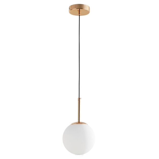 Lampa wisząca FREDICA LDP 6030-150 (GD) Lumina Deco Klasyczna kula złota
