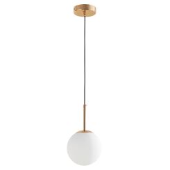 Lampa wisząca FREDICA LDP 6030-150 (GD) Lumina Deco Klasyczna kula złota