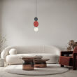 Lampa wisząca Andrea PND-59779A-1M-MLTI Italux - 2