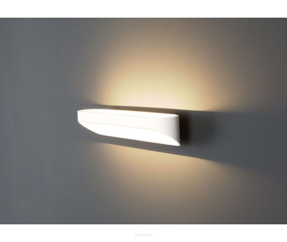 Lampa ścienna Kinkiet Zafira W0164 Maxlight wykonana z metalu o białym wykończeniu