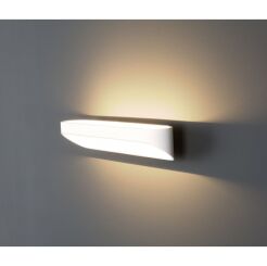 Lampa ścienna Kinkiet Zafira W0164 Maxlight wykonana z metalu o białym wykończeniu