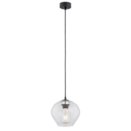 Lampa wisząca KALIMERA 4041 Argon Transparentna szklana śr. 20 cm