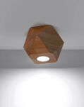 Lampa sufitowa WOODY 1 SL.1009 SOLLUX LIGHTING geometryczna drewniana - 3