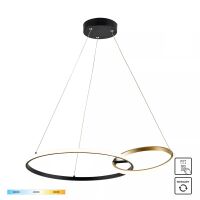 20002P-GD RANDO LAMPA WISZĄCA CZARNO-ZŁOTA/BLACK-GOLD ZUMALINE