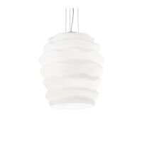 Lampa wisząca Karma SP1 Big 132365 NOWOCZESNY IP20 SZKŁO Ideal Lux oprawa wisząca w kolorze białym 