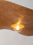 Lampa wisząca KAPELLO 32345 SIGMA biało-złoty kapelusz 55 cm - 3