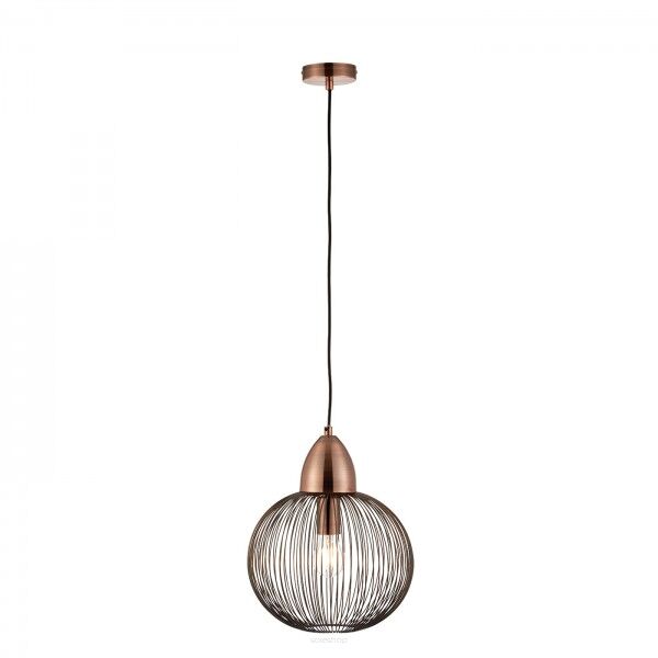 Lampa wisząca NICOLA miedziana ENDON LIGHTING 68987 