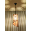 LAMPA  WISZĄCA ALEXIA NATURALNE DREWNO AŻUROWY KLOSZ NOWOCZESNY SL.0640 SOLLUX - 4