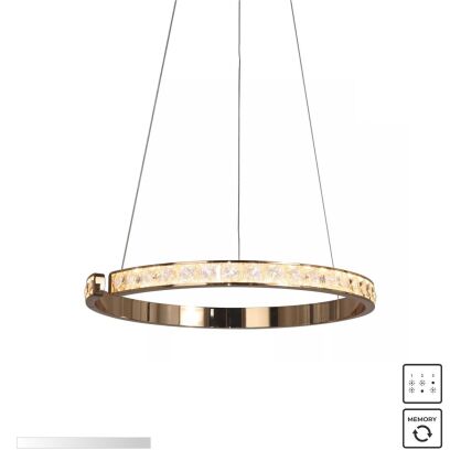 MD4996-1-3GBD MURIEL LAMPA WISZĄCA CZARNO-ZŁOTA/BLACK-GOLD ZUMALINE