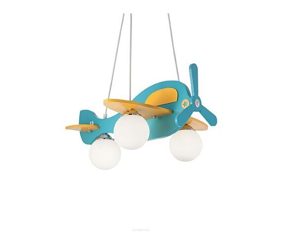 Lampa wisząca Avion 136325 NOWOCZESNY IP20  E27  METAL  Ideal Lux OPRAWA DO POKOJU DLA DZIECKA 