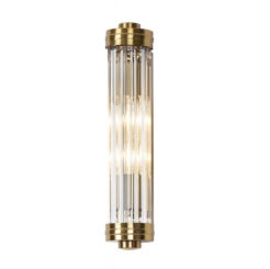 Lampa ścienna Kinkiet Florence W0240 MAXlight mosiądz nowoczesna elegancka